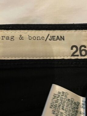 rag & bone Legging Jeans – Size 26 Black - Like New